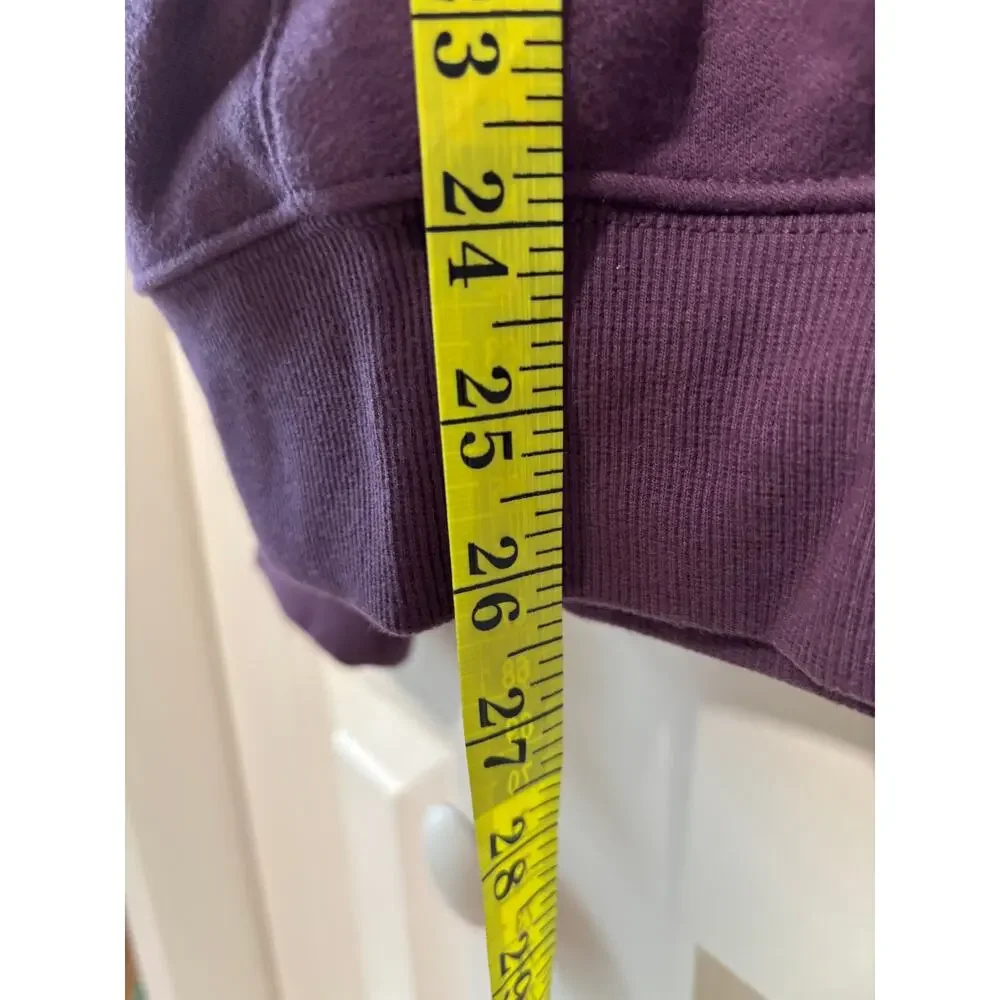 Tek Gear Ultrasoft Fleece Pullover Hoodie M Purple - Picture 5 of 7